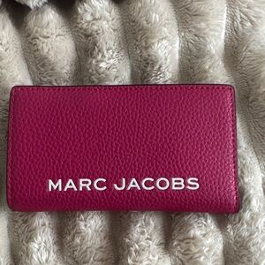 Marc Jacobs Fuchsia Leather Wallet